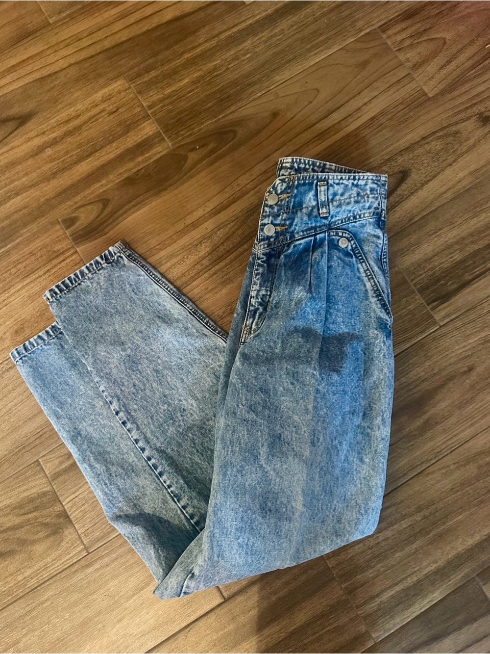 Vintage Jordache Light Wash Blue Straight Leg Jeans